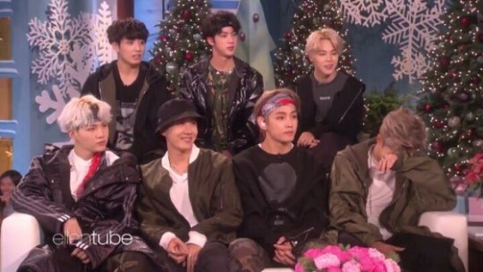 BTS on “The Ellen DeGeneres Show”