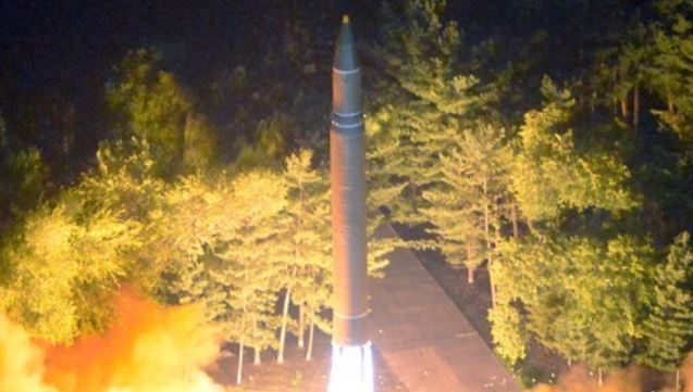 Hwasong-14 intercontinental ballistic missile (Yonhap)
