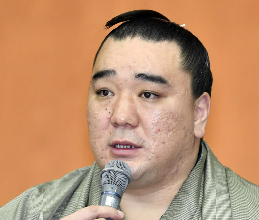 일본 스모 요코즈나 하루마후지. [사진제공=AP연합뉴스]