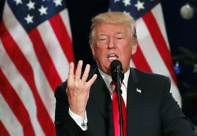 US President Donald Trump. (AP)