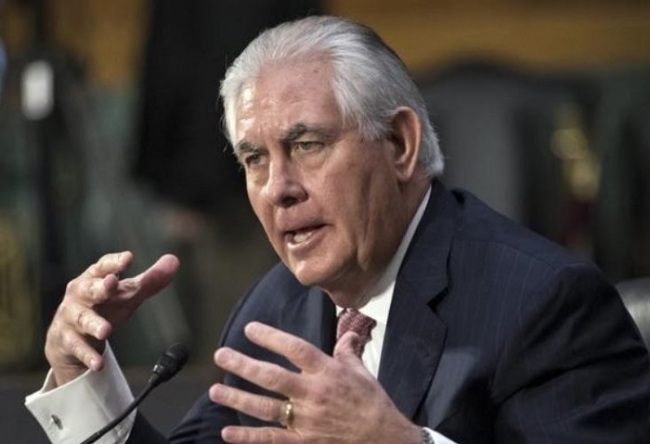 US Secretary of State Rex Tillerson (AP)