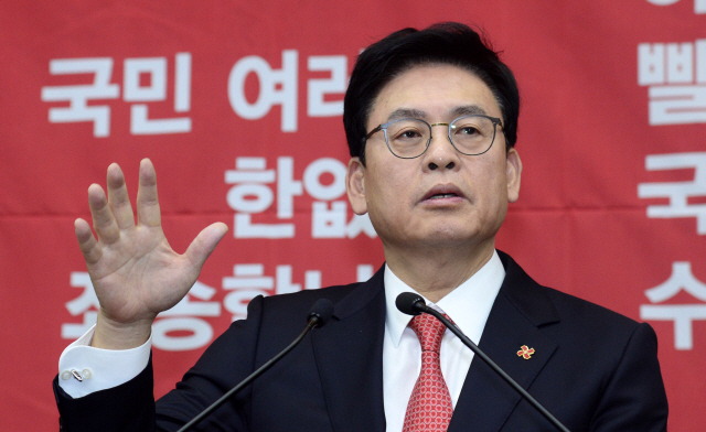 정우택 자유한국당 원내대표. [사진=헤럴드경제DB]