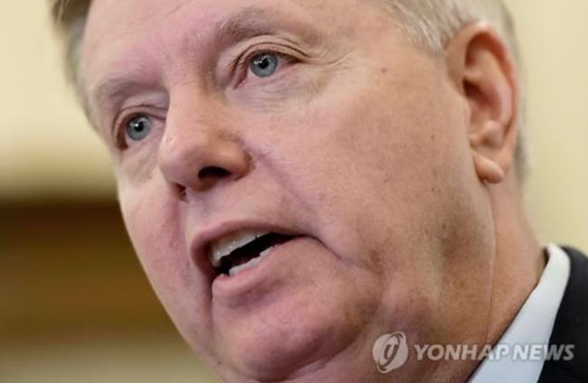 Sen. Lindsey Graham (R-SC). (AFP-Yonhap)