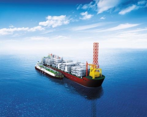 [사진=LNG FPSO 개념도]
