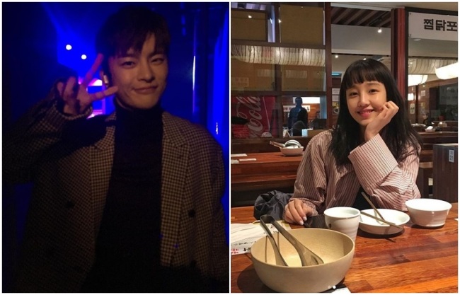 [사진=서인국ㆍ박보람 각 인스타그램 캡처]