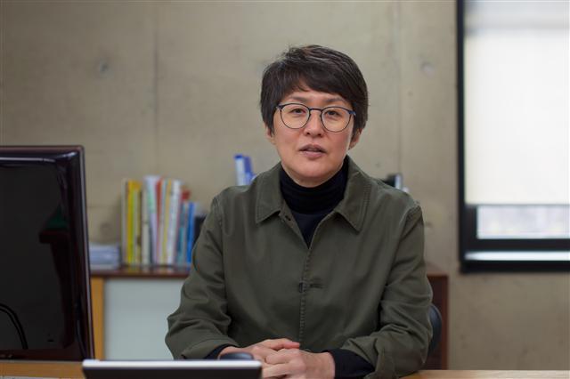 대한민국 아트파워 1위 김선정 대표를 만났다. 김대표는 지난 7월부터 광주비엔날레 재단 대표이사 겸 총감독을 맡았다.  [제공=광주비엔날레재단]