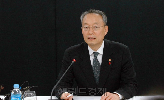 백운규 산업통상자원부 장관 ［사진=헤럴드경제DB］