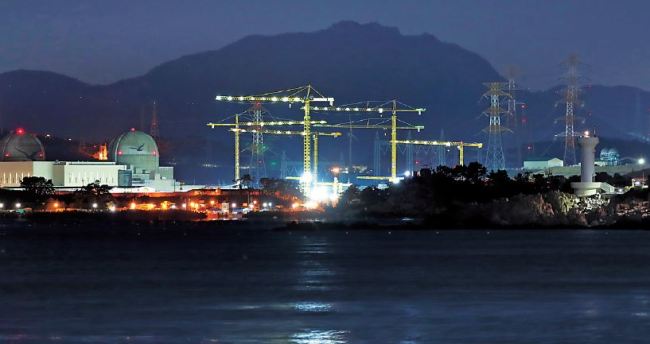 Construction is underway at the site of the Shin Kori 5 and 6 nuclear reactors in Ulsan. (Yonhap)