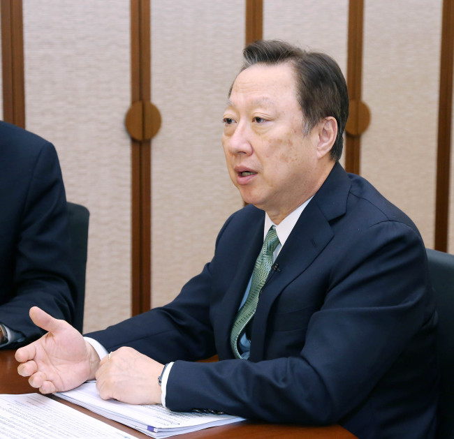 KCCI Chairman Park Yong-maan (KCCI)