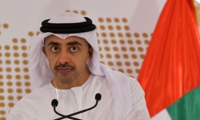 UAE's Foreign Minister Sheikh Abdullah (Yonhap)