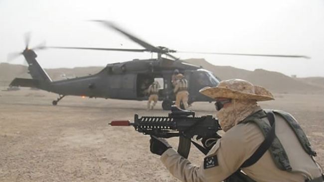 South Korean troops stationed in the United Arab Emirates perform training in this file photo. (Yonhap)