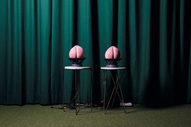 양아치, When two galaxiesmerge, 에르메스갤러리 전시 전경, 2017.[사진제공=강원국제비엔날레]