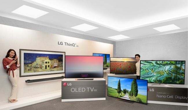 LG Electronics’ artificial intelligence ThinQ TV (LG Electronics)