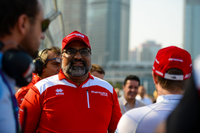 Dilbagh Gill, team principal and CEO of Mahindra Racing, a racing team under Mahindra Group (Mahindra)