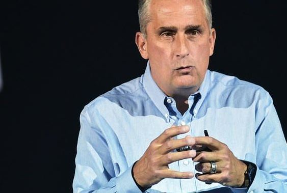 Intel chief Brian Krzanich (AFP)