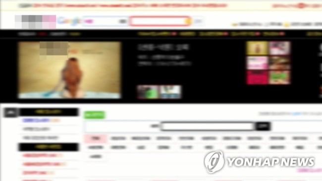 음란물 사이트 (사진=연합뉴스)
