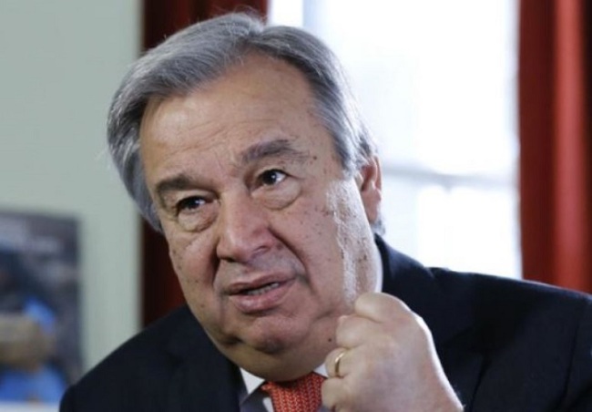 United Nations Secretary-General Antonio Guterres (AP)