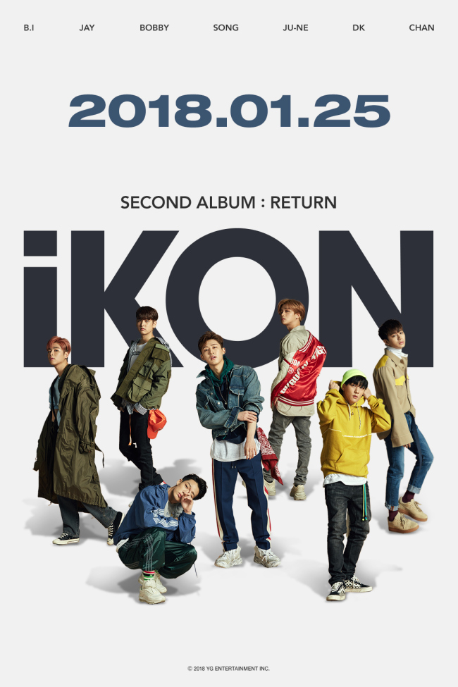 K-POP・アジア ikon RETURN IKON RETURN 2ND ALBUM - Kpop USA