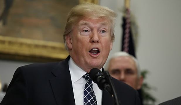 US President Donald Trump. (AP-Yonhap)