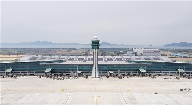 18일 문을 여는 인천국제공항 제2여객터미널 모습.  [연합뉴스]