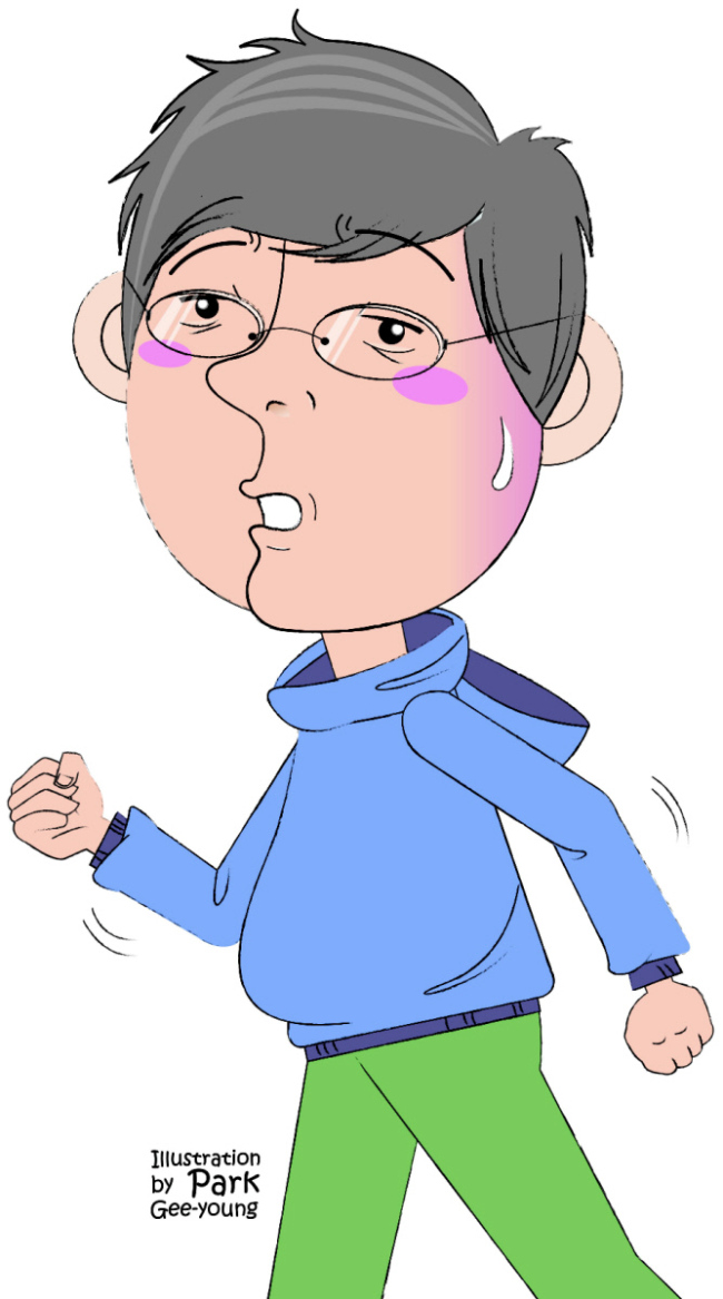 새해 다이어트를 생각하면 대사 능력이 증가하는 겨울이 적기일 수 있다. 유산소ㆍ근력 운동을 병행하는 것이 더욱 효과적이다. 지난 4일 경기 고양 정발산근린공원에서 운동에 여념이 없는 시민들.  [연합뉴스]