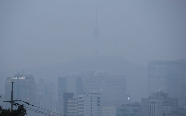 A view of Seoul on Wednesday. (Yonhap)