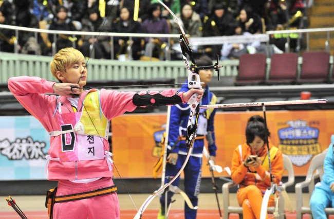 Scenes from “Idol Star Athletic Championships” (MBC)