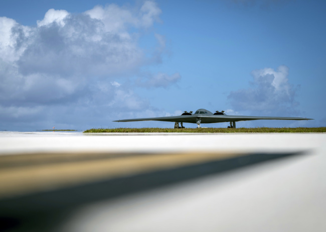 B-2 Spirit stealth bomber. Yonhap