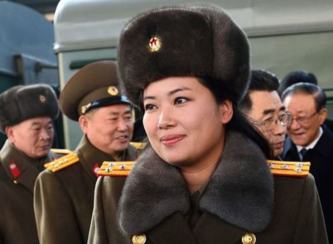 Hyon Song-wol, leader of North Korea's all-female Moranbong Band(Yonhap)