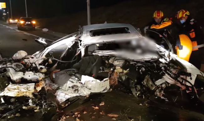 The autmobile involved in the accident(Youtube)