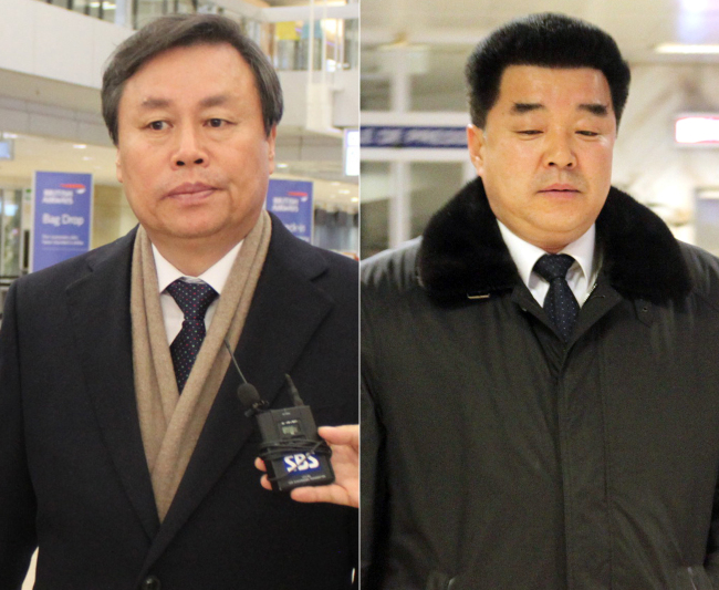 Do Jong-hwan (left) and Kim Il-kuk (Yonhap)