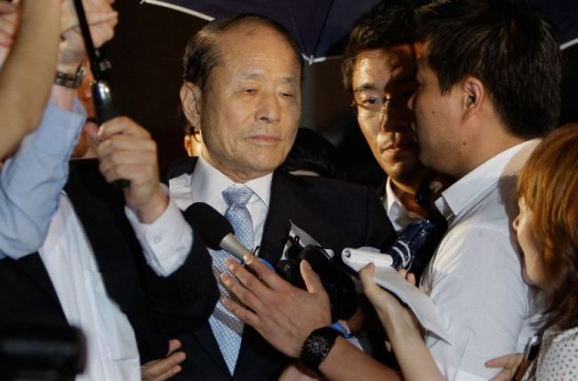 Lee Sang-deuk, former lawmaker of the Saenuri Party and elder brother of former president Lee Myung-bak. (Yonhap)