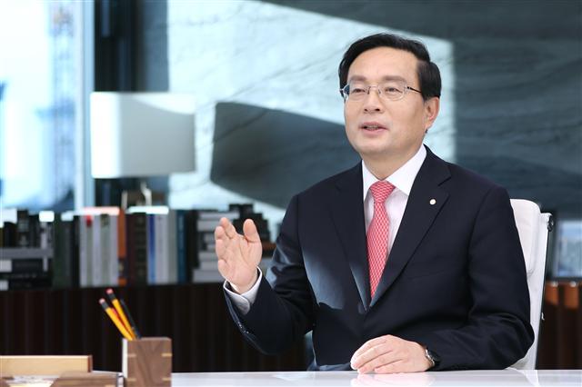 김정태 하나금융 회장(왼쪽부터) 윤종규 KB금융 회장, 손태승 우리은행장, 김용환 NH농협금융 회장