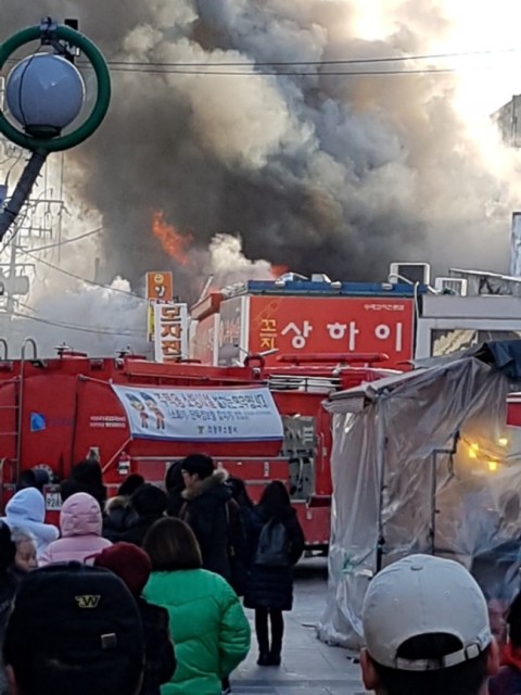 ‘상인들 빠른 대응ㆍ소방관 투혼’…의정부화재 피해 줄인 일등공신들