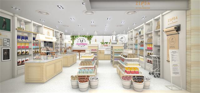 롯데백화점이 반려동물 전문 컨설팅 스토어 ‘집사’를 오는 26일 강남점에 선보인다. 사진은 집사 매장 조감도.  [제공=롯데백화점]