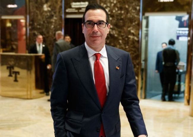 Secretary of the Treasury Steven Mnuchin (AP)