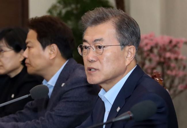 President Moon Jae-in (Yonhap)
