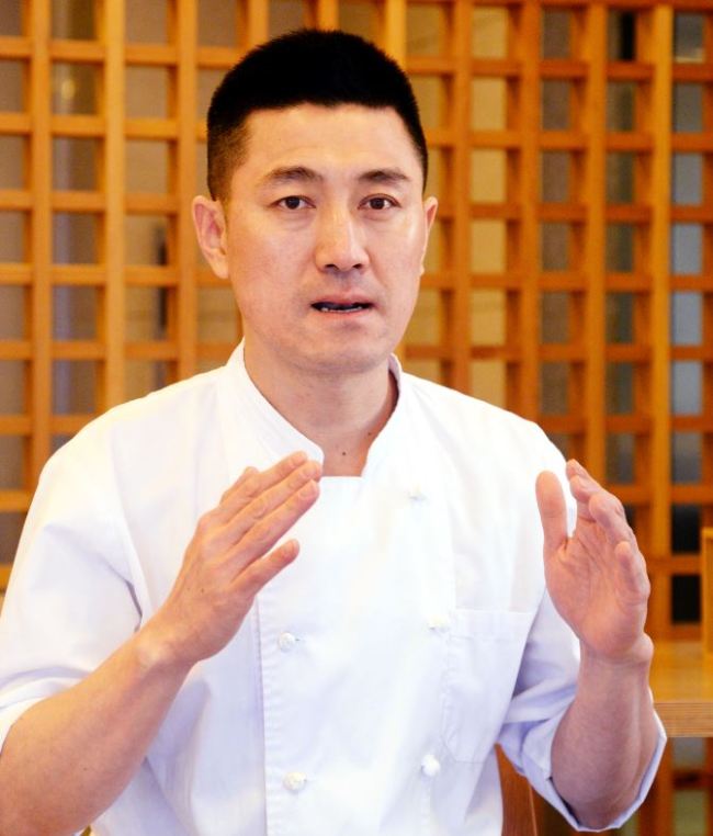 Hanilkwan head chef Lee Jaejun (Park Hyun-koo/The Korea Herald)