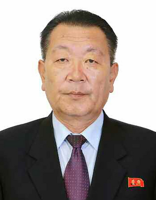 Choe Hwi, chairman of North Korea's National Sports Guidance Committee. (Yonhap)
