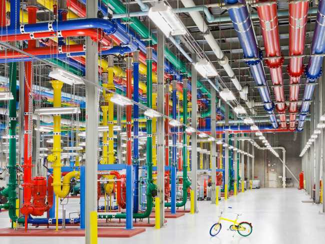 A Google data center