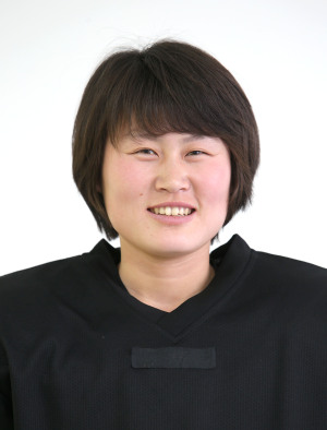 9일 열리는 평창 동계올림픽 개막식에서 남북한 공동 기수로 나서는 황충금 선수(아이스하키) [제공=연합뉴스]