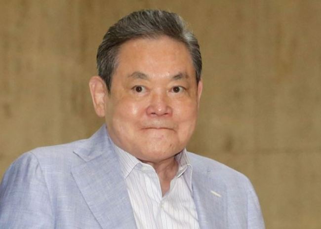 Samsung Group's chairman Lee Kun-hee (Yonhap)