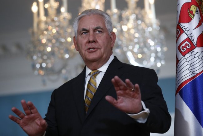 US Secretary of State Rex Tillerson (AP)