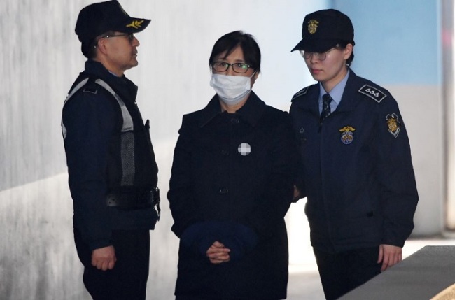 Choi Soon-sil (Yonhap)