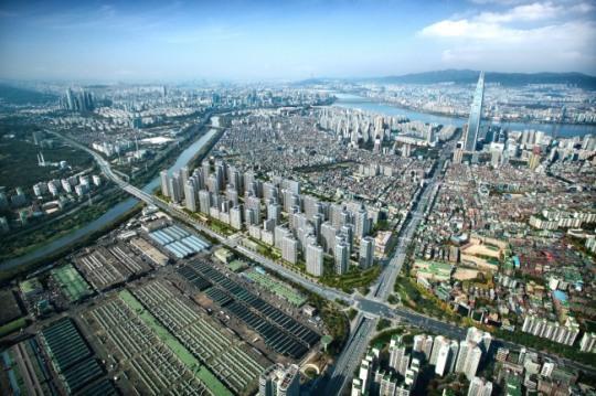 송파헬리오시티 광역 조감도<br />[제공=현대산업개발]
송파헬리오시티 광역 조감도
[제공=현대산업개발]