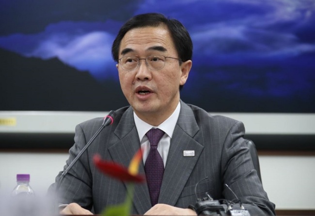 Unification Minister Cho Myoung-gyon (Yonhap)