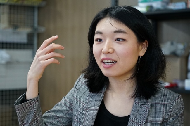 Gina Park (Photo by Lim Jeong-yo/The Korea Herald)