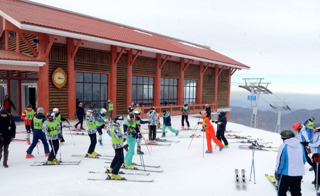 North Korea's Masirkyrong Ski Resort (Yonhap)