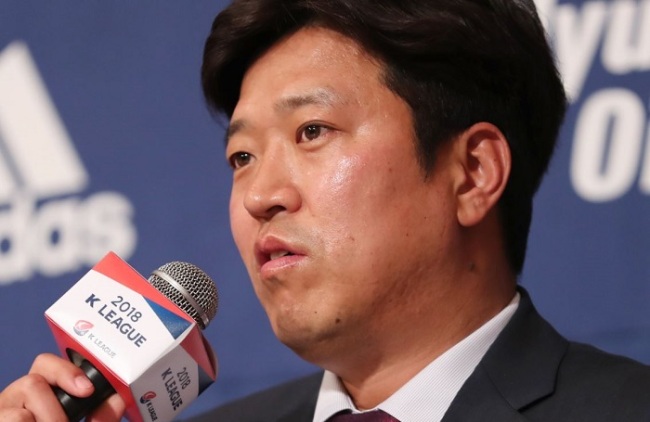 Ko Jong-soo, the head coach for the South Korean second division football club Daejeon Citizen FC. (Yonhap)