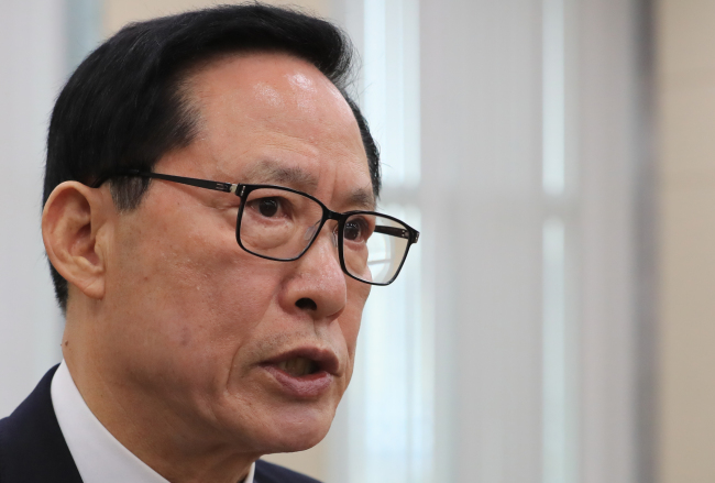 Defense Minister Song Young-moo. Yonhap